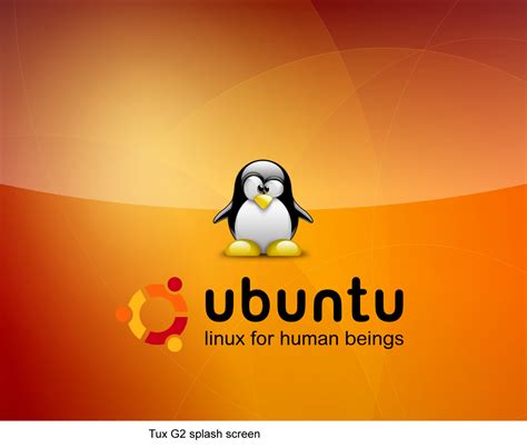 Orange Linux Ubuntu Background | Image Wallpaper Collections