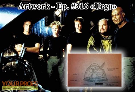 Stargate SG-1 Stargate SG1 - Concept Art - Ep. #316 "Urgo" original prod. artwork