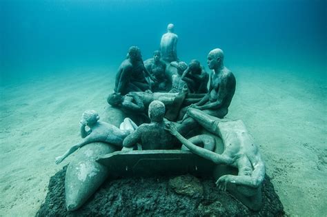 Amazing Underwater Museum Opens In Lanzarote