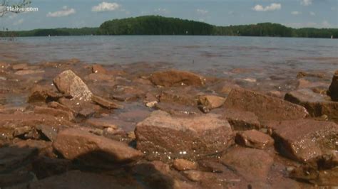 Underwater Lake Lanier Race Track