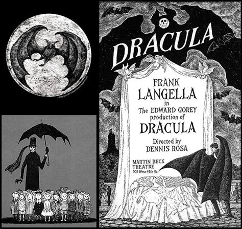 Dracula ... Edward Gorey | Park art, Edward gorey, Shading techniques