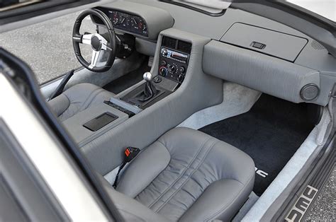 Delorean Interior. | Dmc delorean, Delorean, Motor car