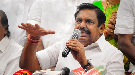 Tamil Nadu: ECI approves Edappadi K Palaniswami as general secretary of ...