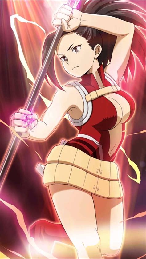 Momo Yaoyorozu | My hero academia episodes, Academia wallpaper, Art album