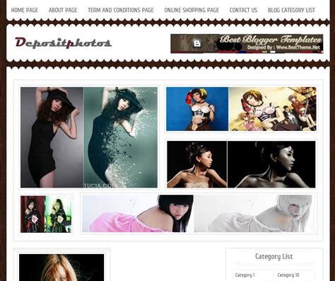 15 Free Blogger Templates For Photographers