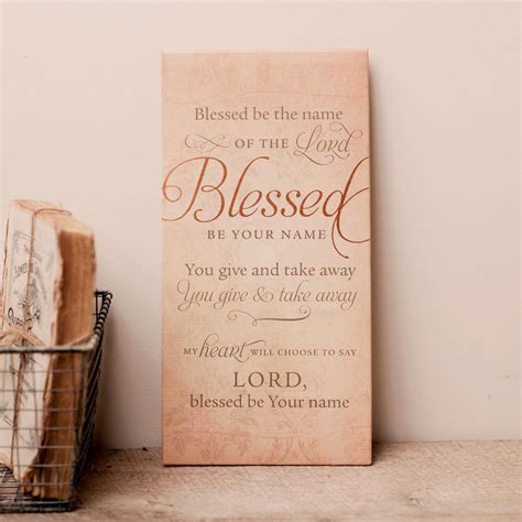 So Blessed Be The Name Of The Lord - Xtians.net