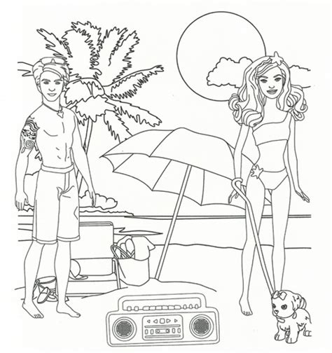 Barbie Dream House Coloring Pages at GetColorings.com | Free printable colorings pages to print ...