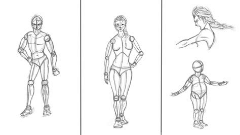 Learning to Draw - Figure drawing w/ basic shapes. Critique/advice ...