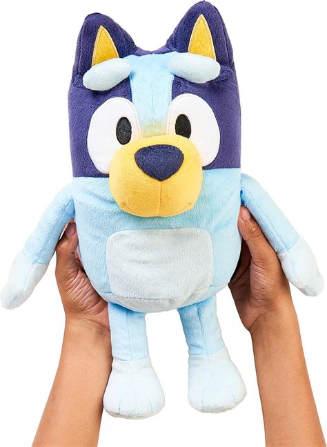 Bluey Large 30cm Talking Sounds Plush: Official Collectable Character Cuddly Jumbo Soft Toy ...