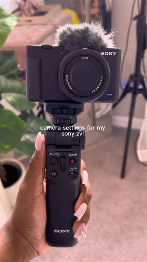 Settings for Sony zv1 | Best vlogging camera, Vlogging camera, First youtube video ideas