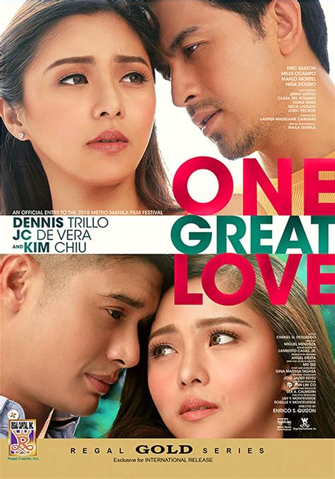 One Great Love - Philippines Filipino Tagalog DVD Movie: Amazon.in: Dennis Trillo, Kim Chiu, JC ...