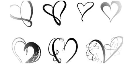 50 Free Photoshop Heart Brush Sets for Valentine Designs - Jayce-o-Yesta
