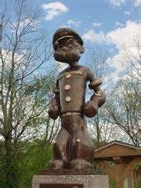 Popeye Statue - Chester, Illinois - Roadside Attractions on Waymarking.com