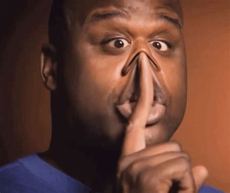 Shhh Secret Shaq | GIF | PrimoGIF