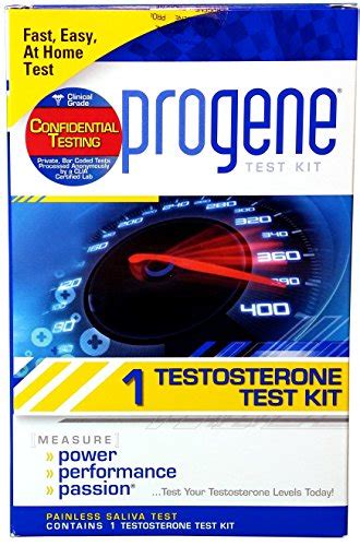 Buy Progene®Testosterone Test Kit - Clinical grade, painless, saliva-based kit measures free ...