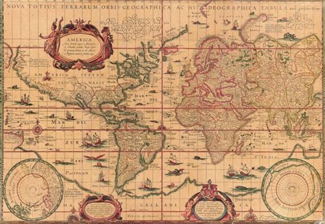 1600 world map - Illuminating Objects