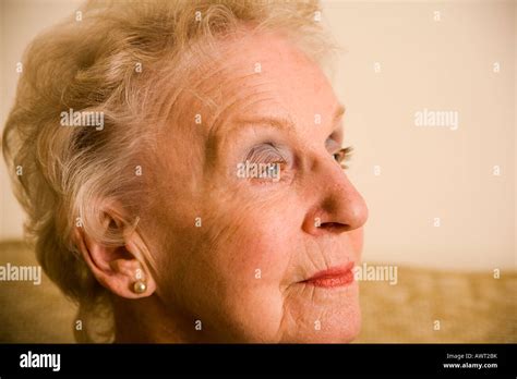 Old Lady Smile Wrinkles High Resolution Stock Photography and Images ...