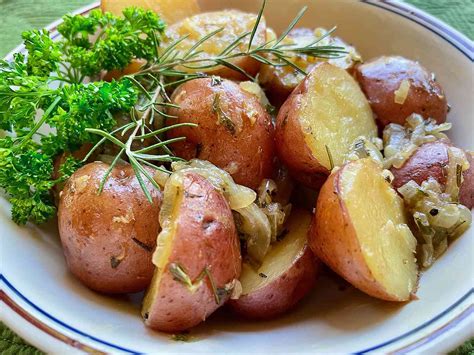 Braised Red Potatoes Recipe