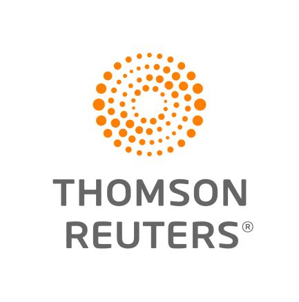 Thomson Reuters logo - Fonts In Use