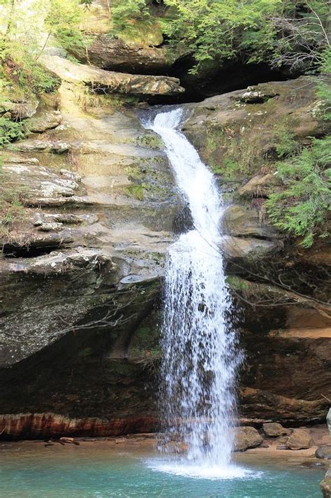 Old Man's Cave Waterfall 2 Photograph by Rick Weiberg