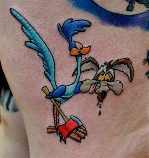 Wile E Coyote Tattoo Meaning