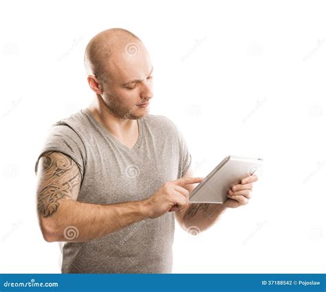 Man with tattoo stock photo. Image of digital, gang, prayer - 37188542