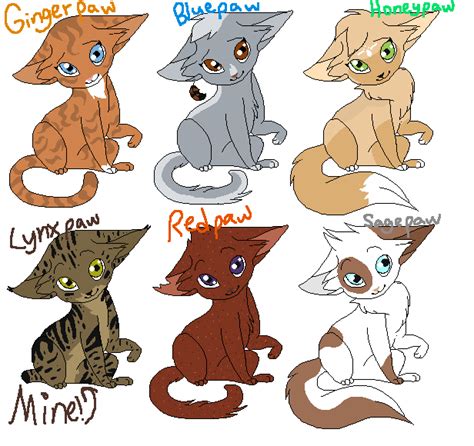 Warrior cat apprentice adopts-CLOSED by TwilightLuv10 on DeviantArt