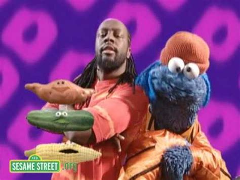 Sesame Street: Wyclef Jean And Cookie Monster Sing About Healthy Food – WeightBlink