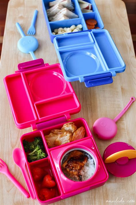 Omiebox Bento Lunch Box // Kids Lunch Box Ideas - Ann Le Do