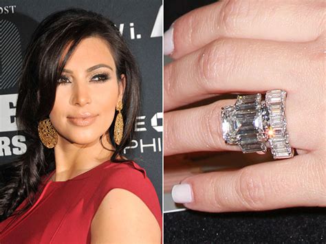 Pre-Nup Says Kim Kardashian Can Keep Her Engagement Ring… for a Price ...