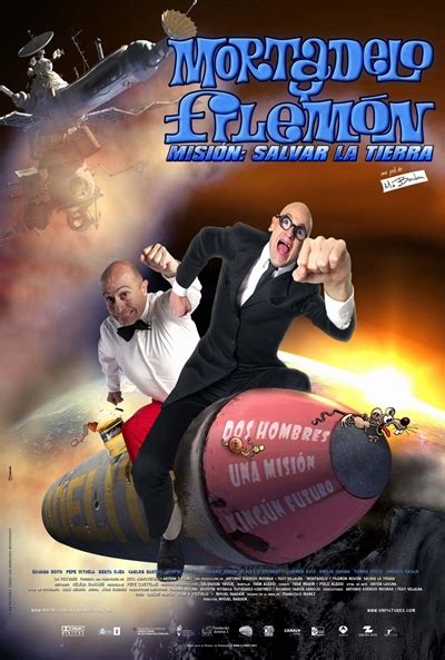 Carteles de Mortadelo y Filemón. Misión: Salvar la Tierra - El Séptimo Arte: Tu web de cine ...