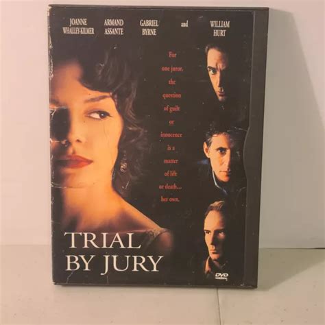 TRIAL BY JURY DVD Joanne Whalley-Kilmer, Armand Assante, William Hurt ...