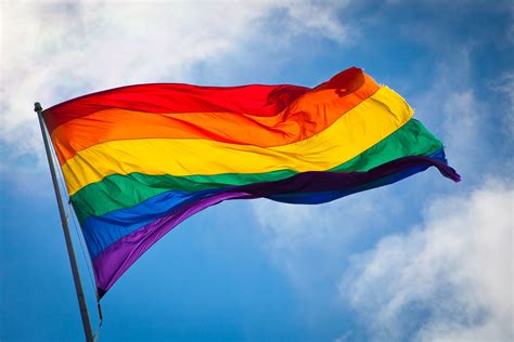 Rainbow | The rainbow flag waving in the wind at San Francis… | Flickr