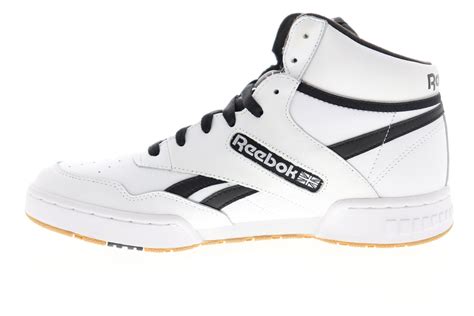 Reebok BB 4600 EH2135 Mens White Leather High Top Basketball Sneakers ...