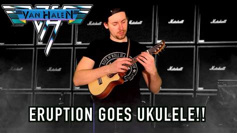 Eruption Tapping Played On UKULELE - YouTube