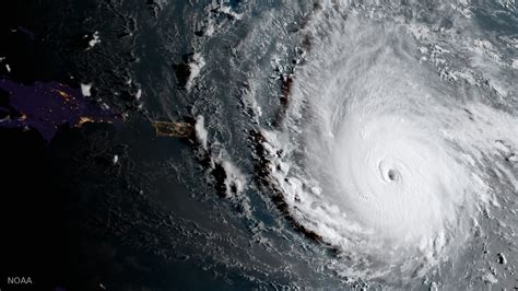 NOAA's New Weather Satellite Captured Stunning Images of Hurricanes Harvey and Irma