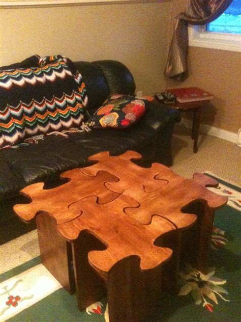 Diy Jigsaw Puzzle Table Plans / 13 Fun Diy Puzzle Table Plans You Can Build Easily The Self ...