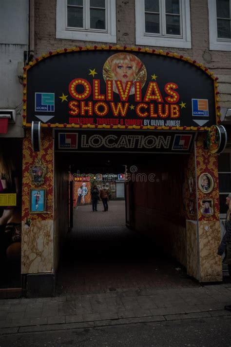 Reeperbahn Olivias Show-club Entertainment District Hamburg`s St Pauli ...