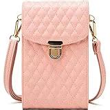 S-ZONE PU Leather RFID Blocking Crossbody Cell Phone Bag for Women ...