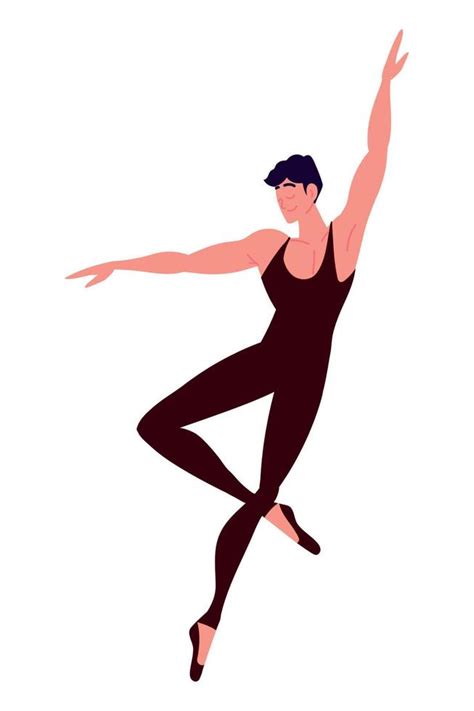 male ballet dancer 16756103 Vector Art at Vecteezy