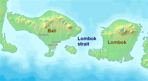 Lombok Strait - MapSof.net