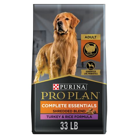 Purina Pro Plan High Protein Complete Essentials Shredded Blend Turkey ...