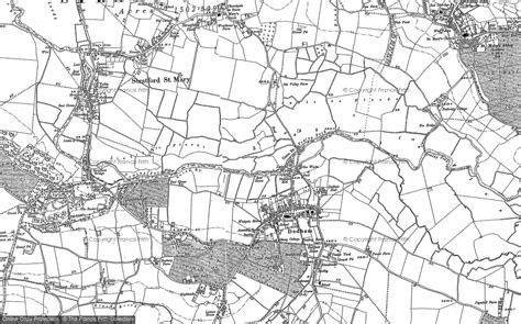 Old Maps of Dedham, Essex - Francis Frith