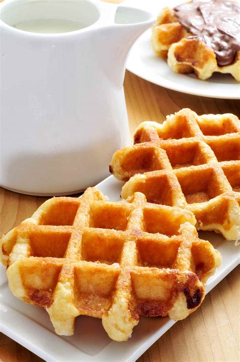 Belgian Liege Waffles Recipe