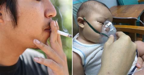 M'sian Mother Warns Smokers to Stop Holding Babies After Baby Suffers ...