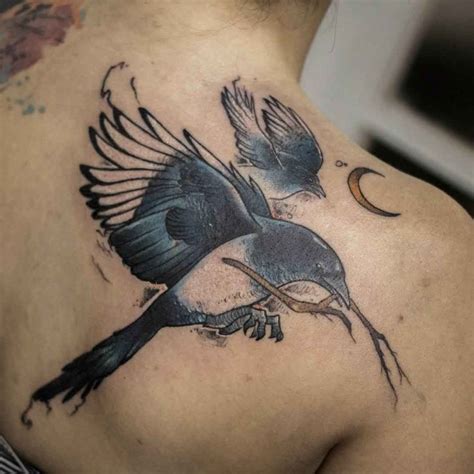 Magpie Tattoo - Best Tattoo Ideas Gallery