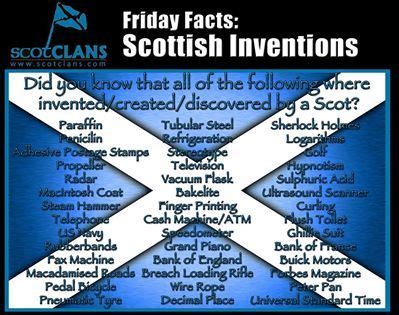 ♥ Scottish Inventions | Travel - Scotland | Pinterest | Scotland ...