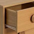 Buy Habitat Cornelia 2 Drawer Bedside Chest - Oak | Bedside tables | Argos