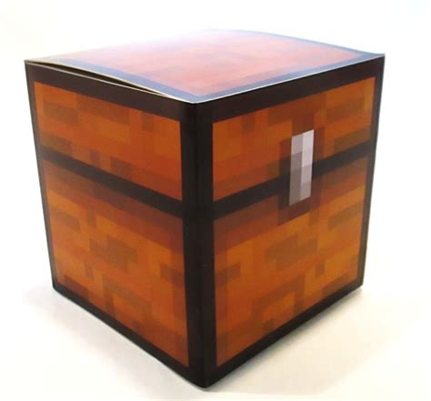 Minecraft Treasure Chest 4x4x4 Box/Block available at: www.etsy.com ...