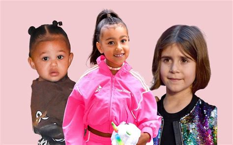 The Kardashian Kids: Khloe, Kylie, Rob, Kourtney and Kim Kardashian's ...